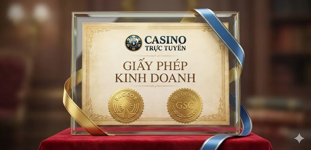 Thiết lập đế chế giải trí hợp pháp chuẩn mực quốc tế với giấy phép kinh doanh